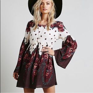 Free People Bell Sleeve Dress
